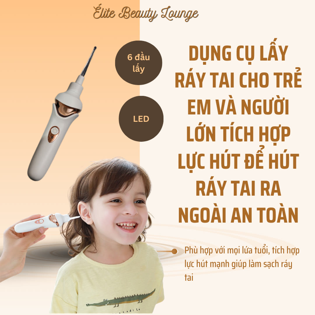 Dụng Cụ Lấy Ráy Tai — Trẻ Em & Người Lớn