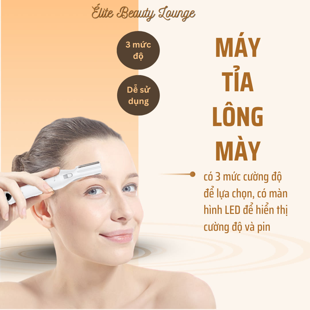 Máy Tỉa Lông Đa Năng — Chân Mày · Ria Mép · Bikini · Tay Chân